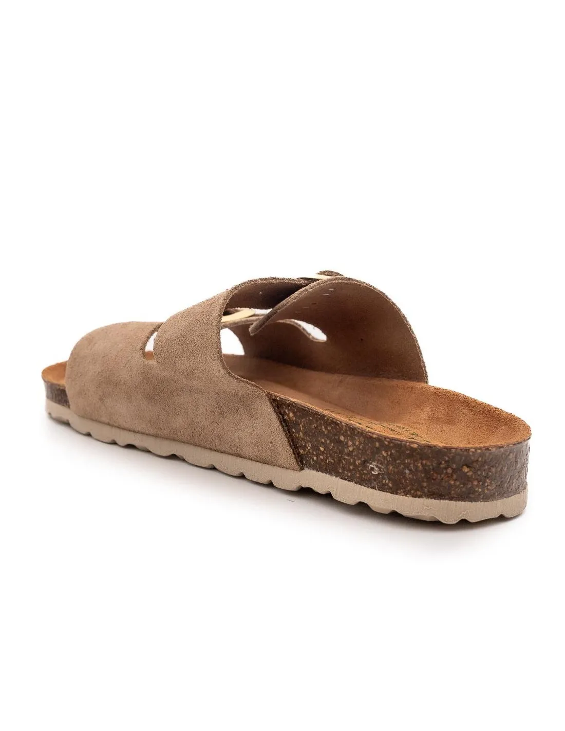 SANDALIA BIO HEBILLAS MUJER AUTENTI 0747 TOPO