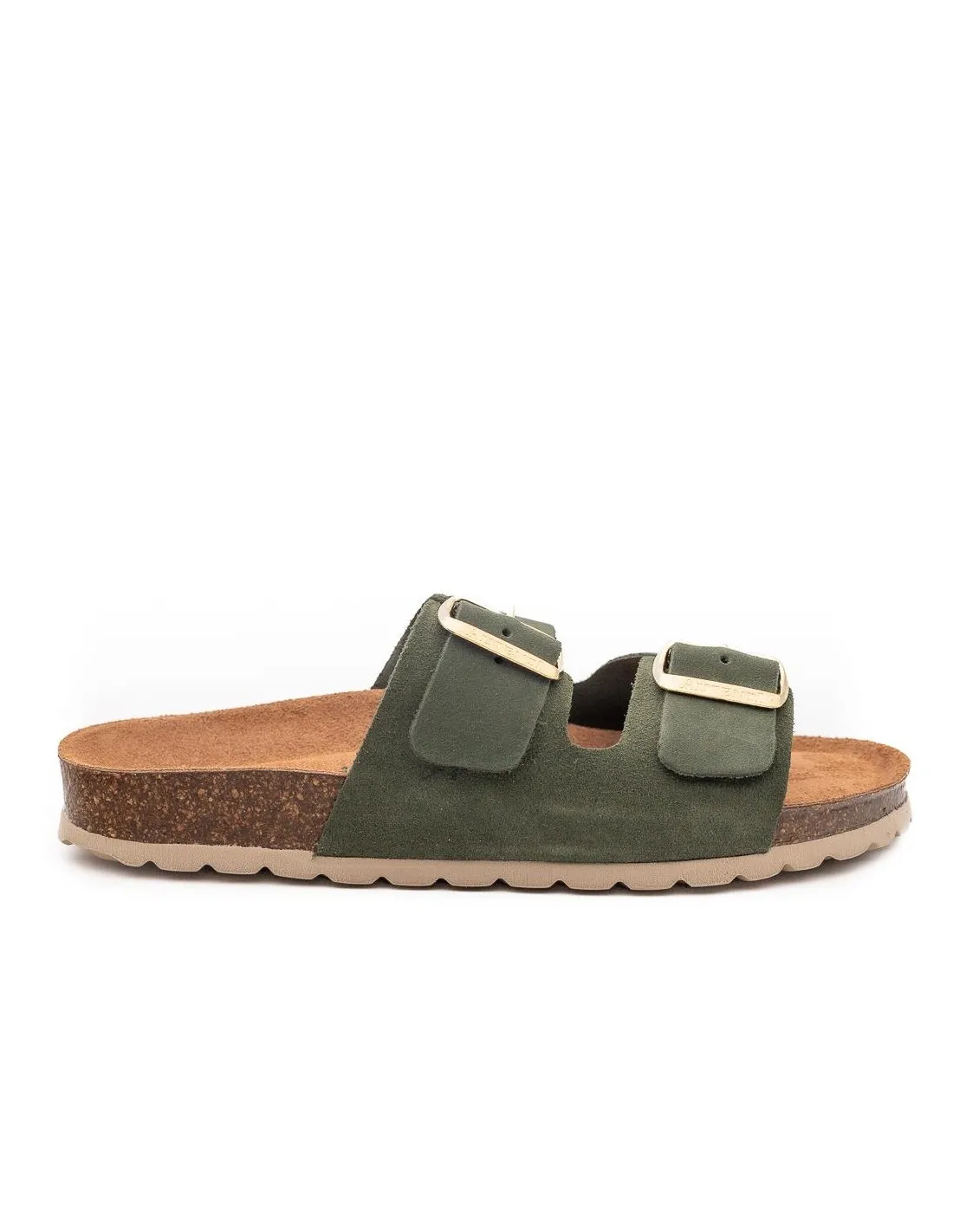 SANDALIA BIO HEBILLAS MUJER AUTENTI 0747 VERDE