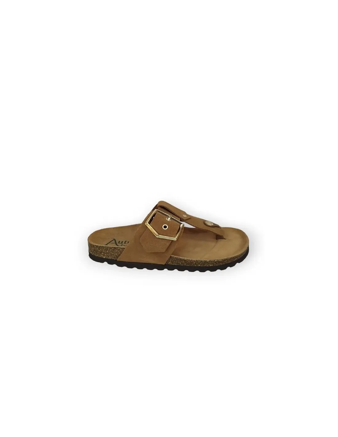 SANDALIA DEDO MUJER AUTENTI 13389 MARRON