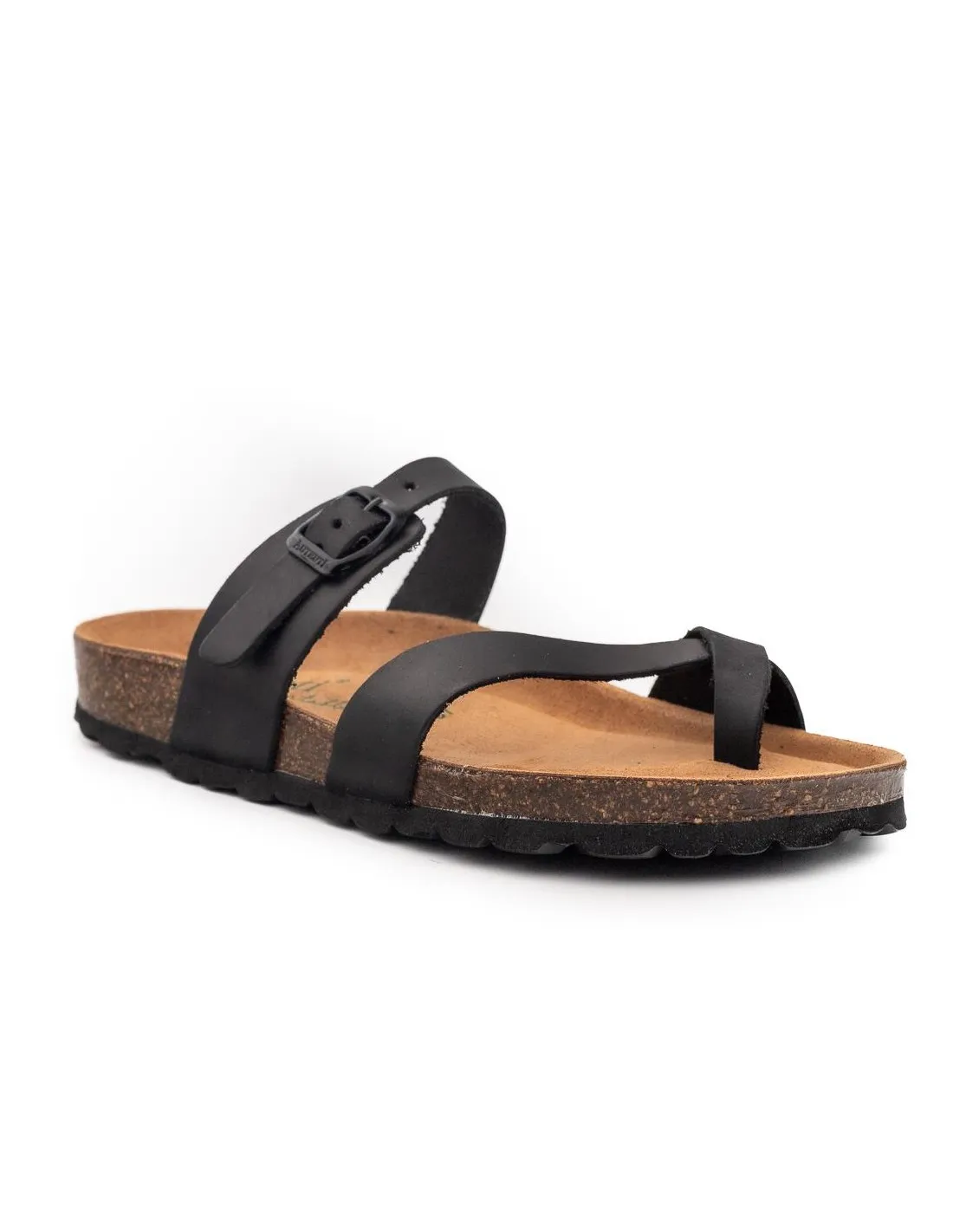 SANDALIA DEDO MUJER AUTENTI 3572 NEGRO