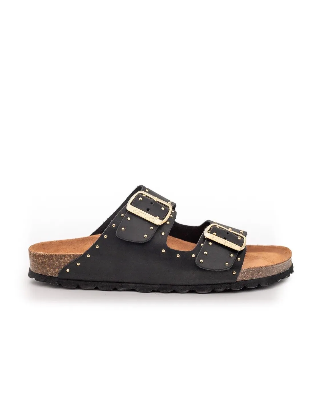 SANDALIA HEBILLAS MUJER AUTENTI 13843 NEGRO