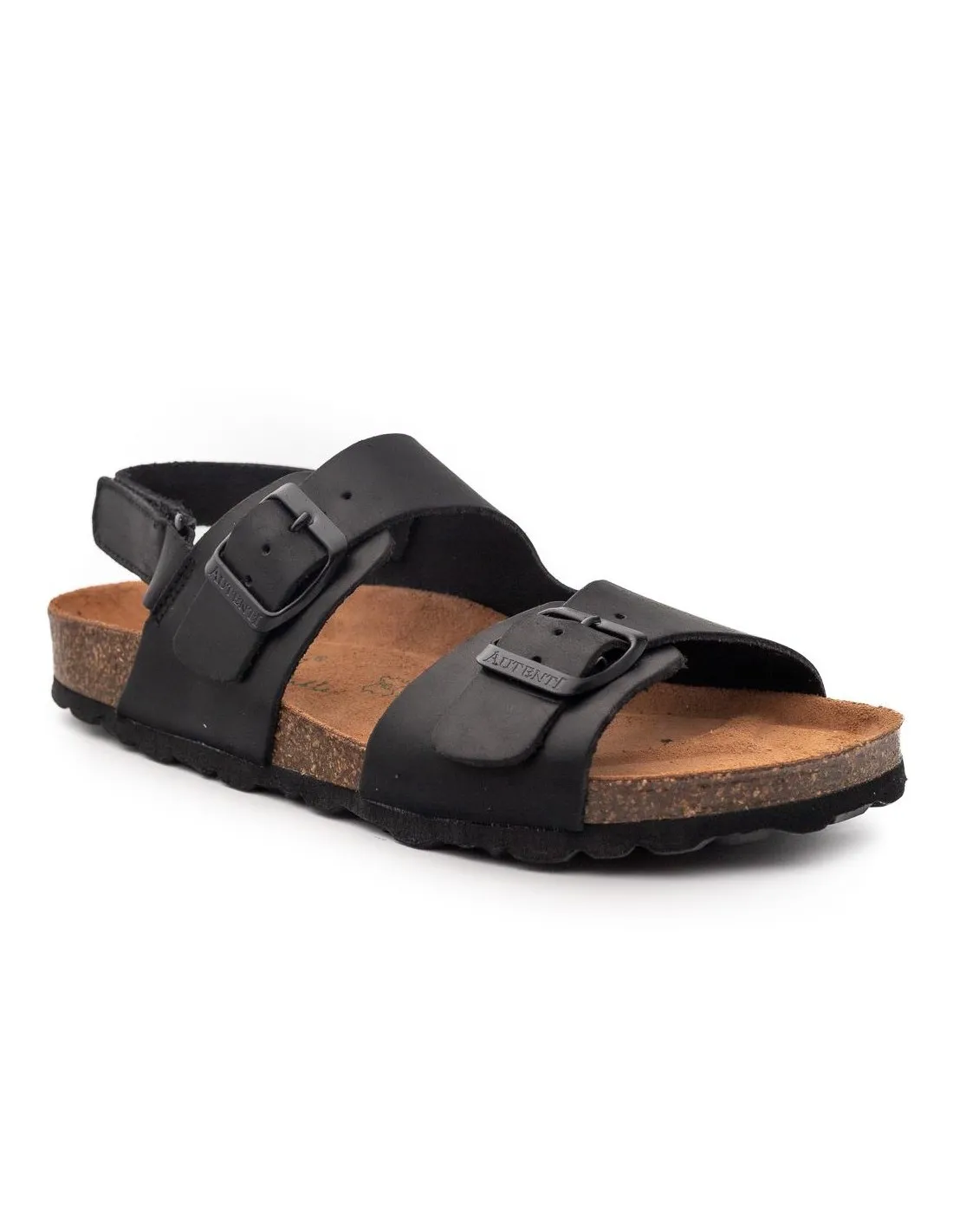 SANDALIA TIRA MUJER AUTENTI 10888 NEGRO