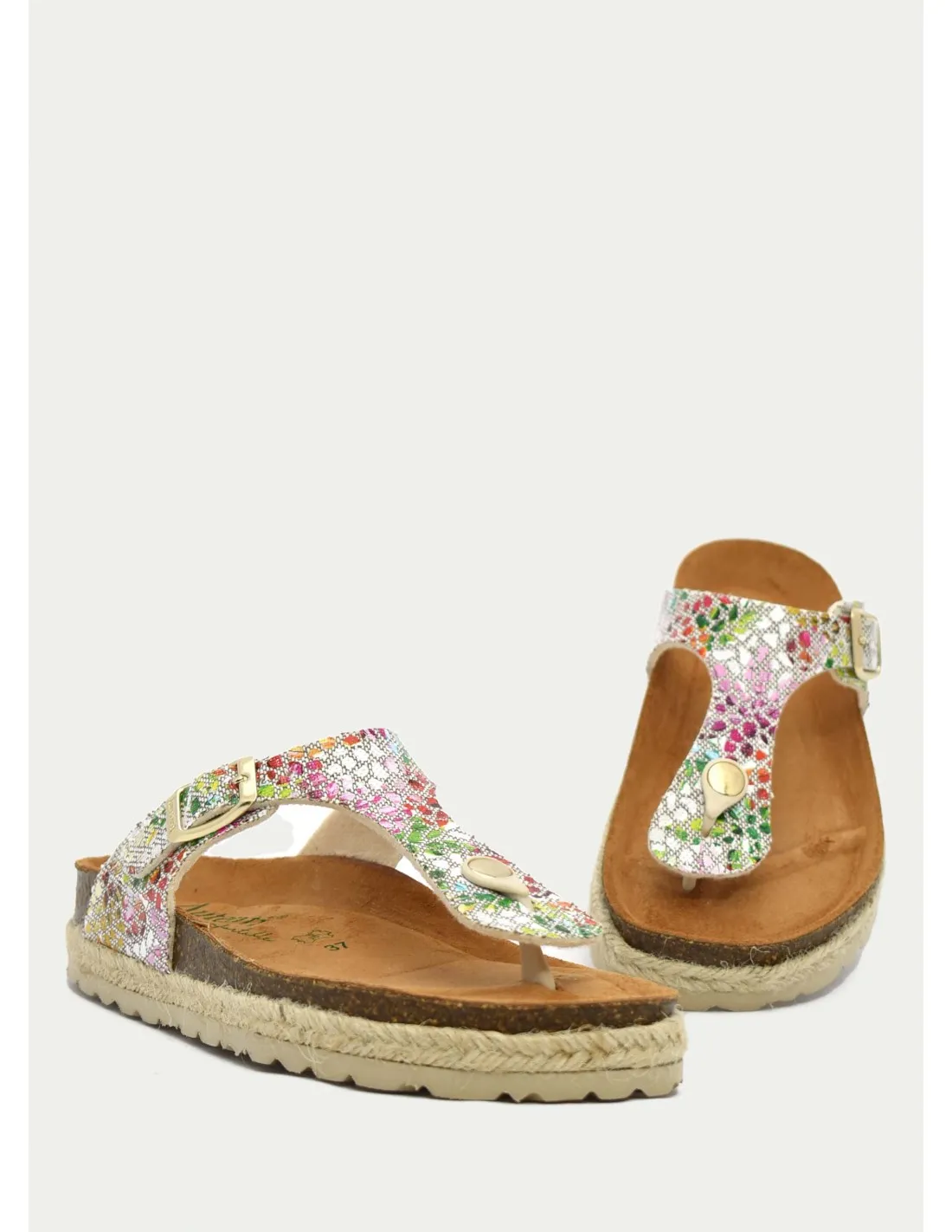 SANDALIAS AUTENTI 300 MULTICOLOR 