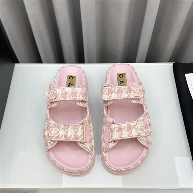 Sandalias Sandalias Slippers Papá Sandalias Sandalias Diseñador Famosa Sandalia Verde Verde Mula Slada de toba