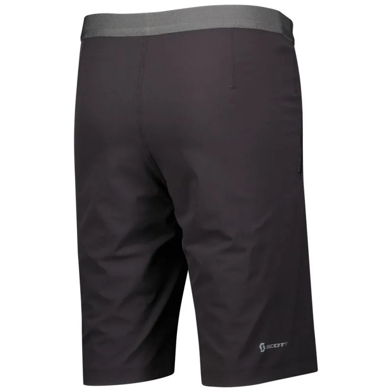 Short de badana junior Scott 10 ls/fit w/pad (negro)