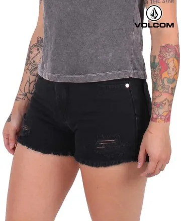 SHORT VOLCOM HI BLACK LADY