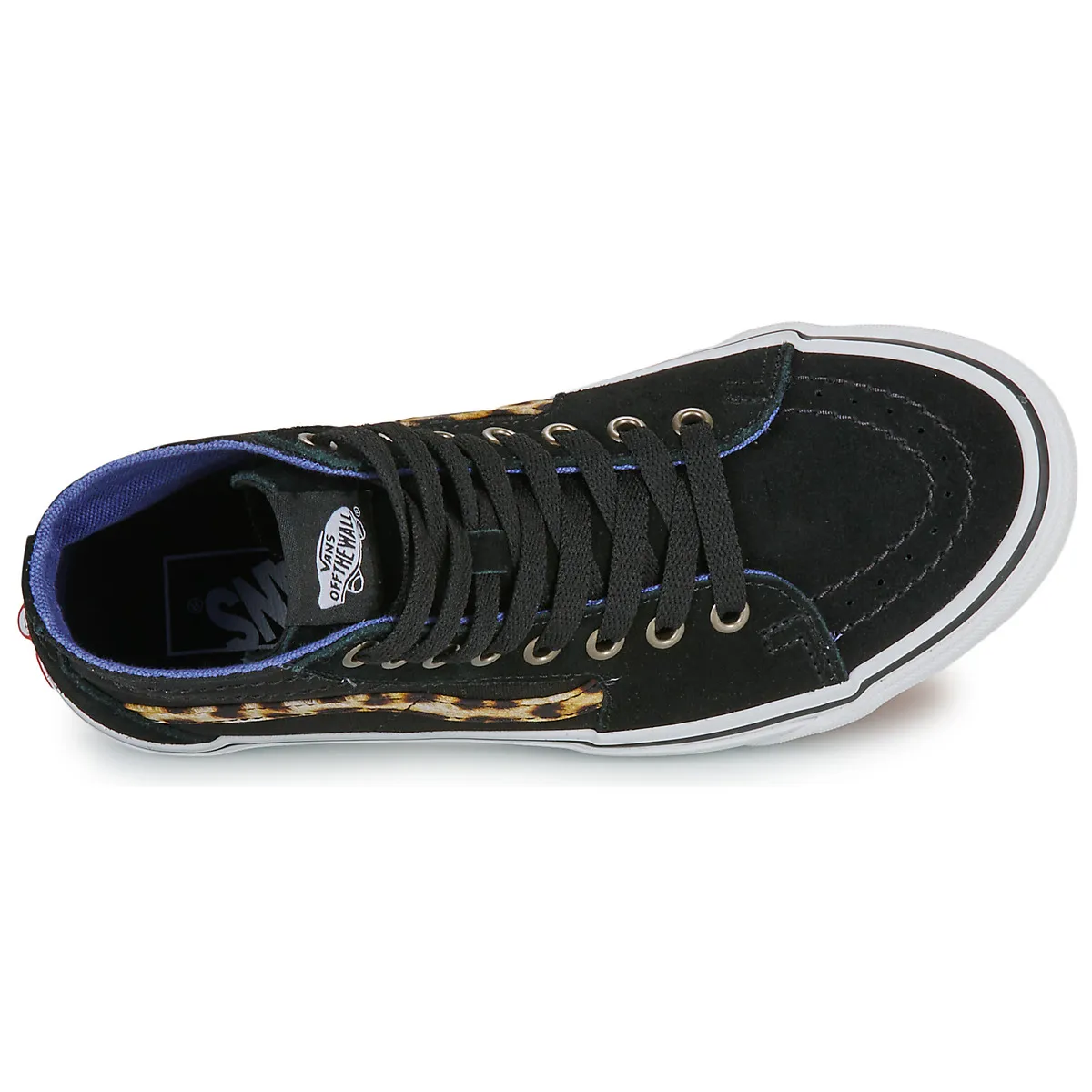 SK8HI TAPERED 90S GRUNGE BLACK