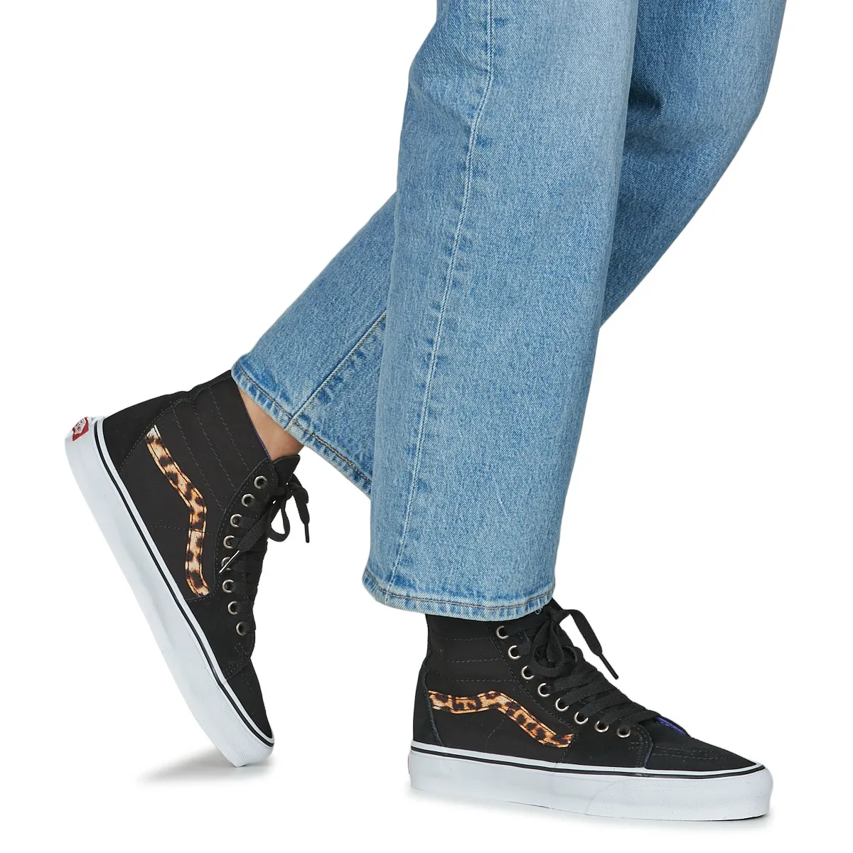 SK8HI TAPERED 90S GRUNGE BLACK