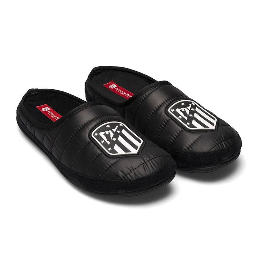Slippers Atlético de Madrid Amatista Negro