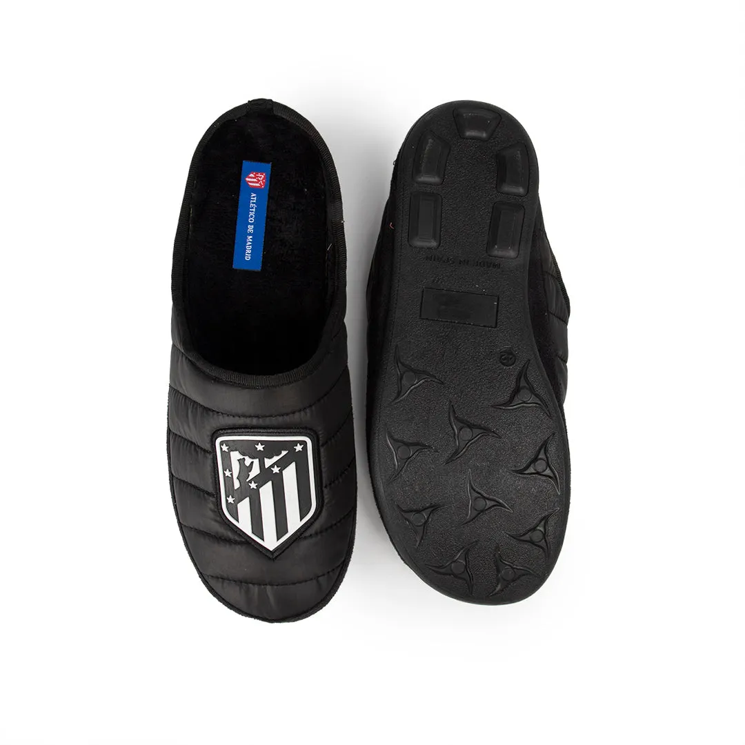 Slippers Atlético de Madrid Amatista Negro