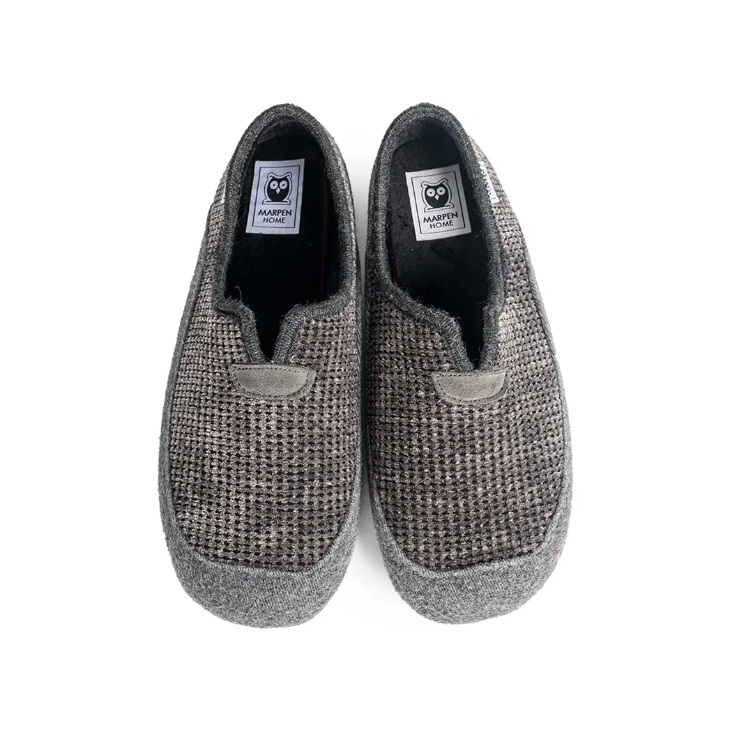 Slippers Camping Cuadros Timber Gris