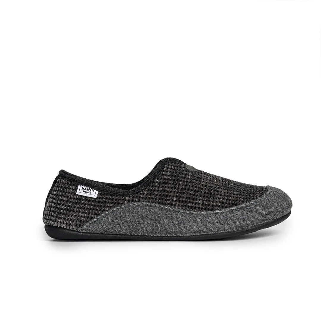 Slippers Camping Cuadros Timber Gris