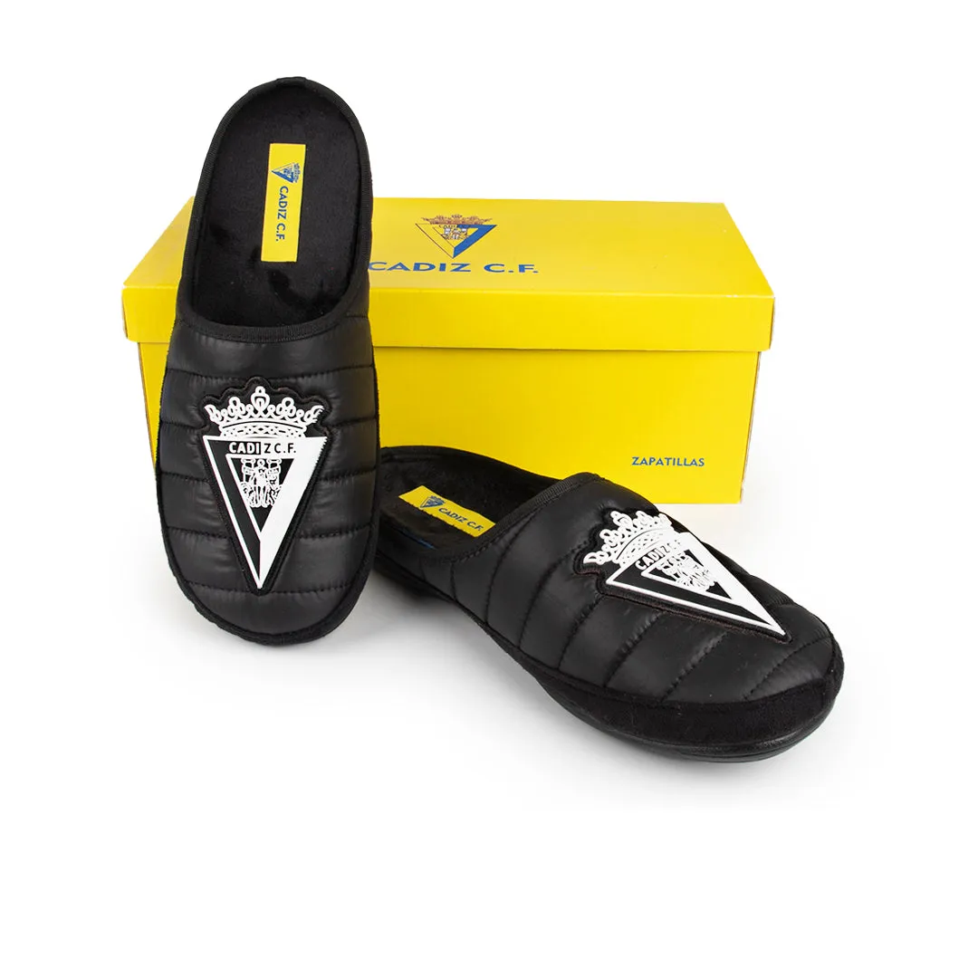 Slippers Cádiz CF Amatista Negro