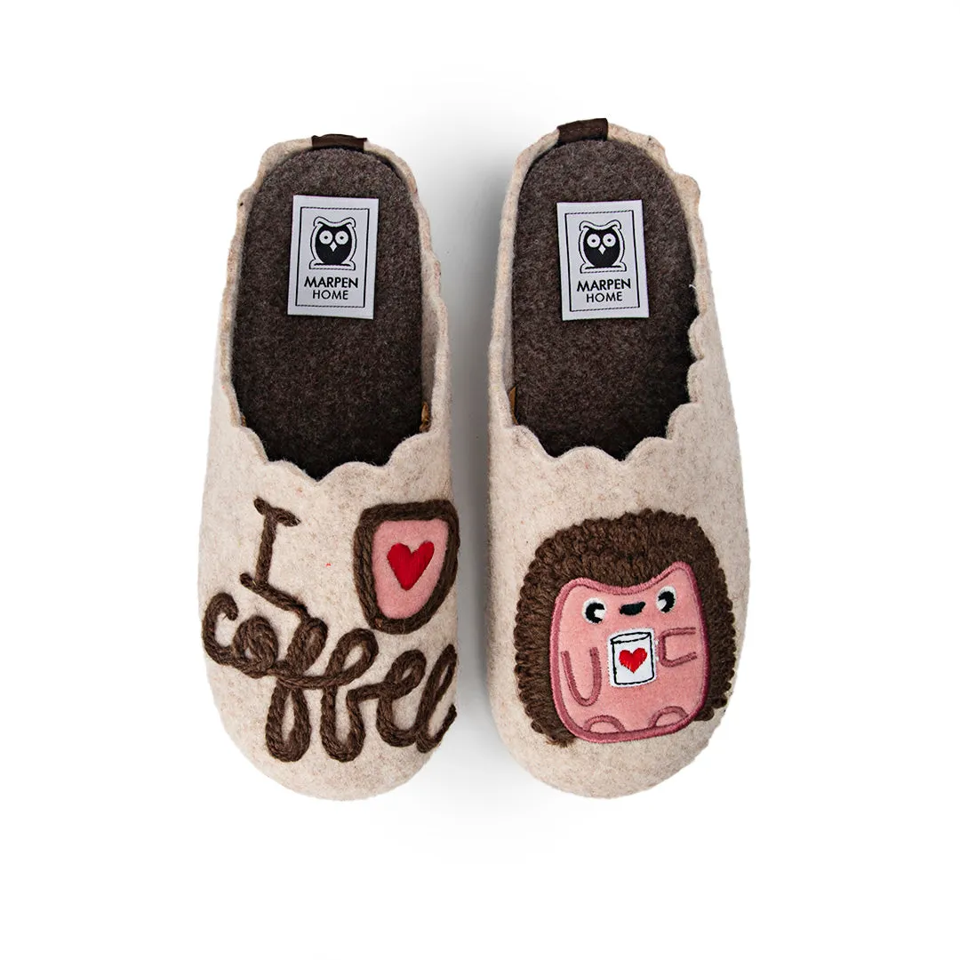 Slippers I Love Coffee