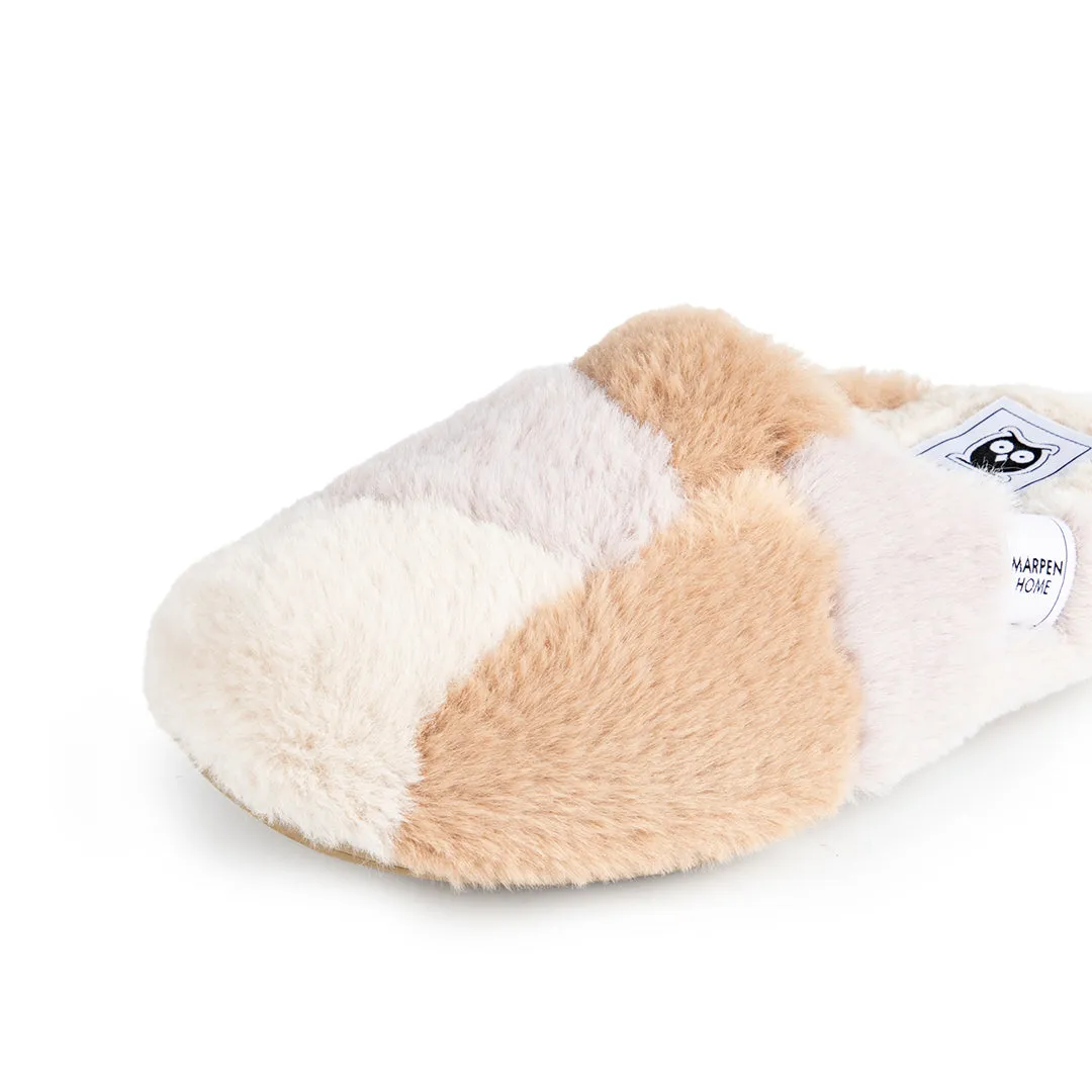 SLIPPERS PELO SUAVE  CAMEL