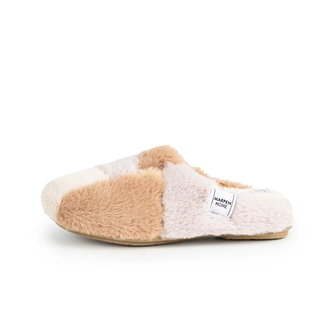 SLIPPERS PELO SUAVE  CAMEL
