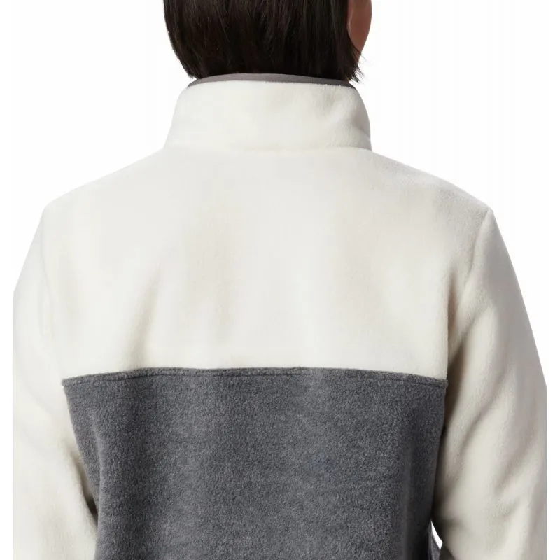 Sudadera Columbia Benton Springs Half Snap (City Grey Heath) Mujer