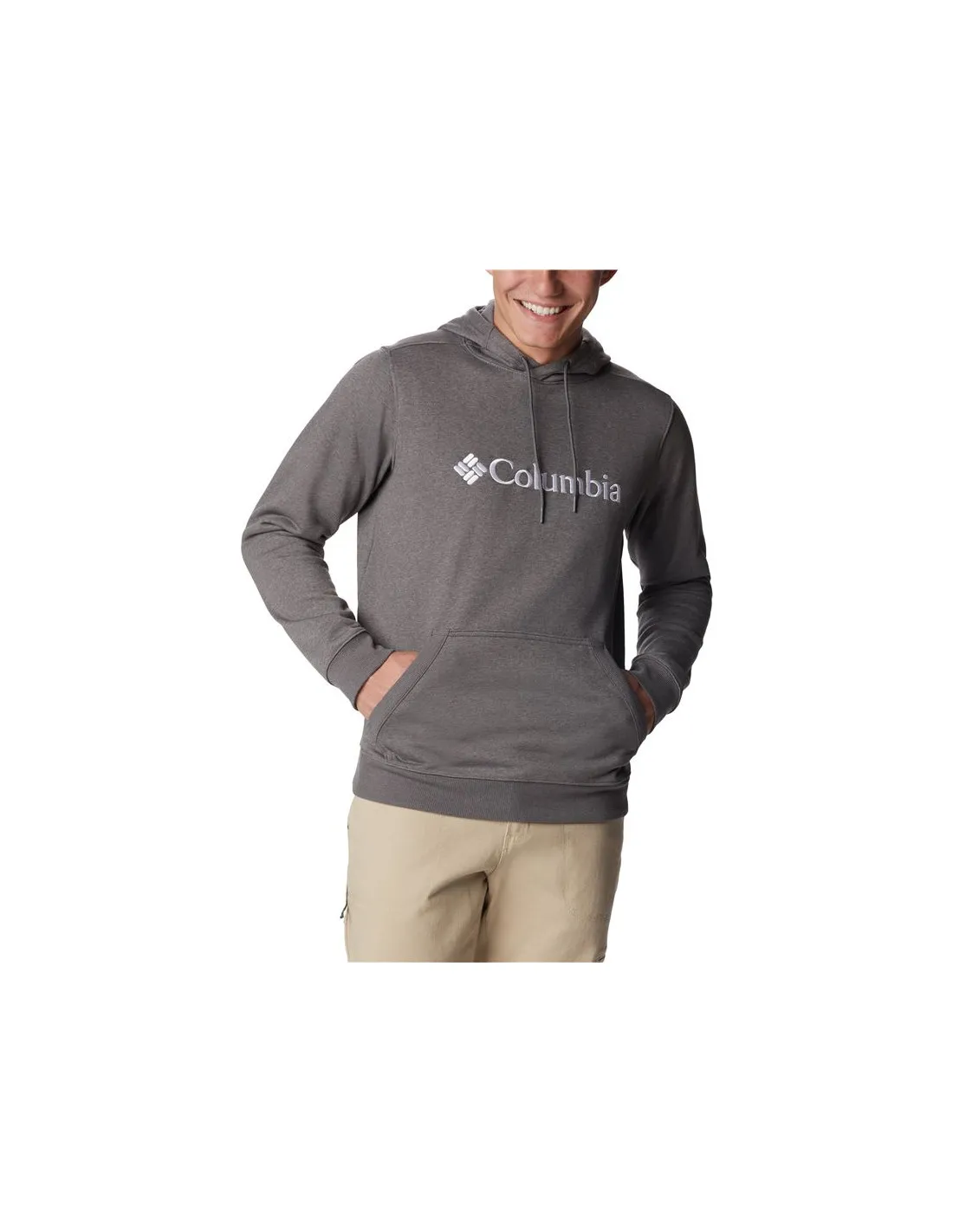 Sudadera de montaña Columbia CSC Basic Logo Gris Hombre