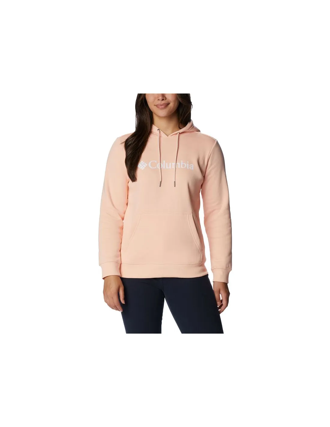 Sudadera de Montaña Columbia™ Logo Naranja Mujer