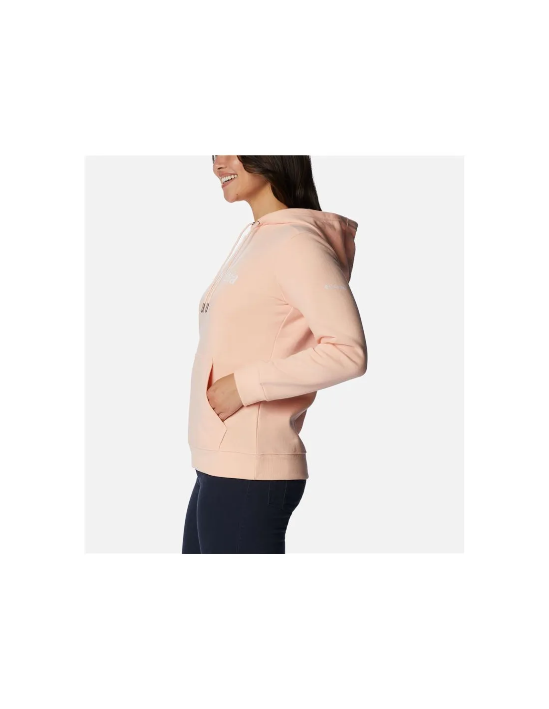 Sudadera de Montaña Columbia™ Logo Naranja Mujer