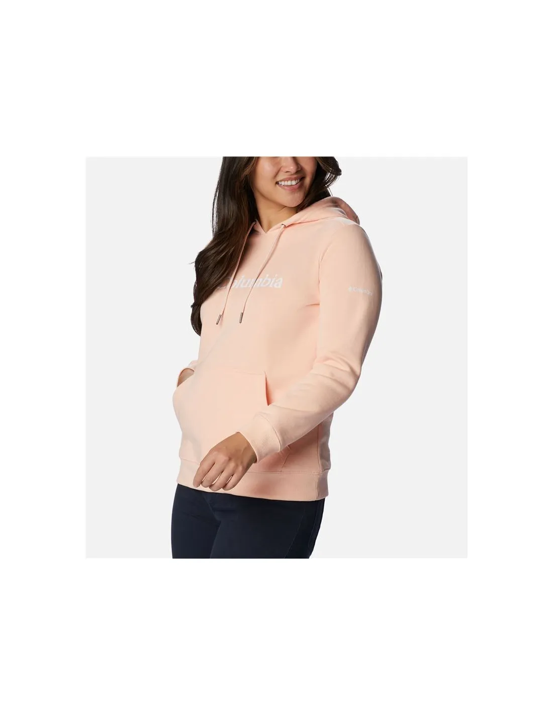 Sudadera de Montaña Columbia™ Logo Naranja Mujer