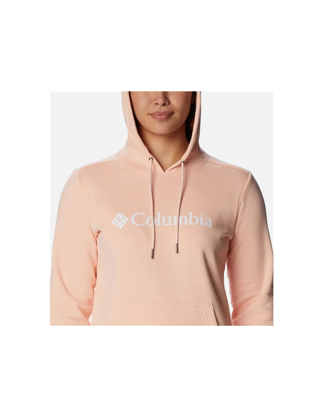 Sudadera de Montaña Columbia™ Logo Naranja Mujer