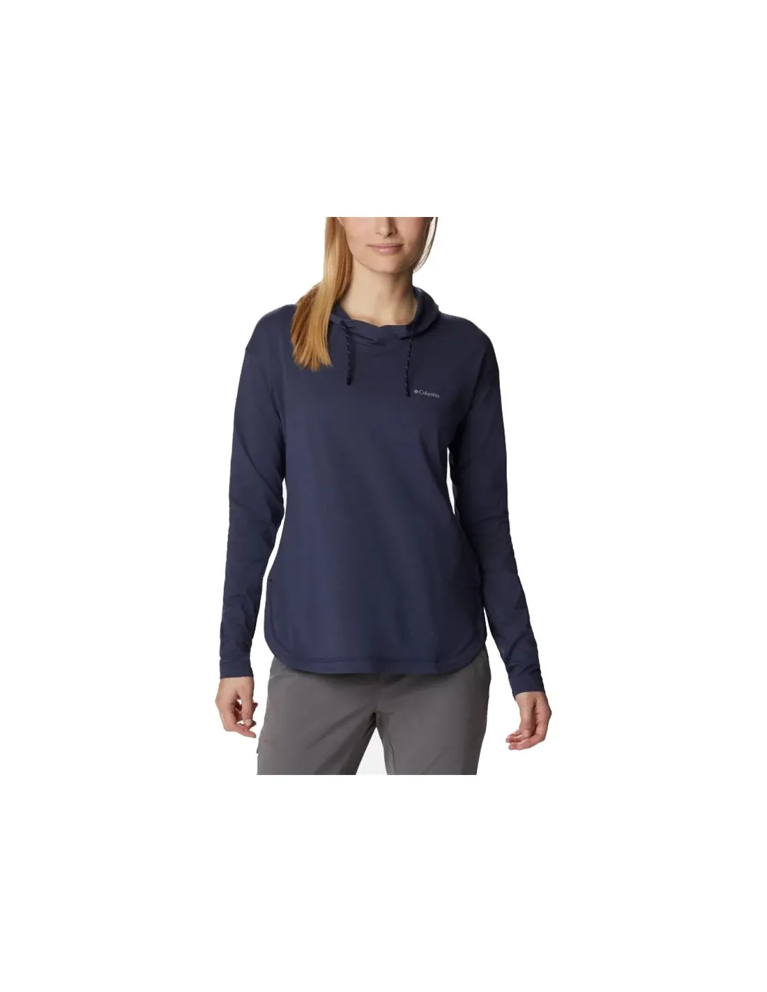 Sudadera de Trail Columbia Sun Trek™ Eu Hooded Azul Mujer