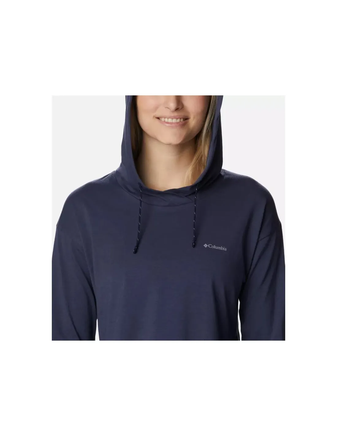 Sudadera de Trail Columbia Sun Trek™ Eu Hooded Azul Mujer