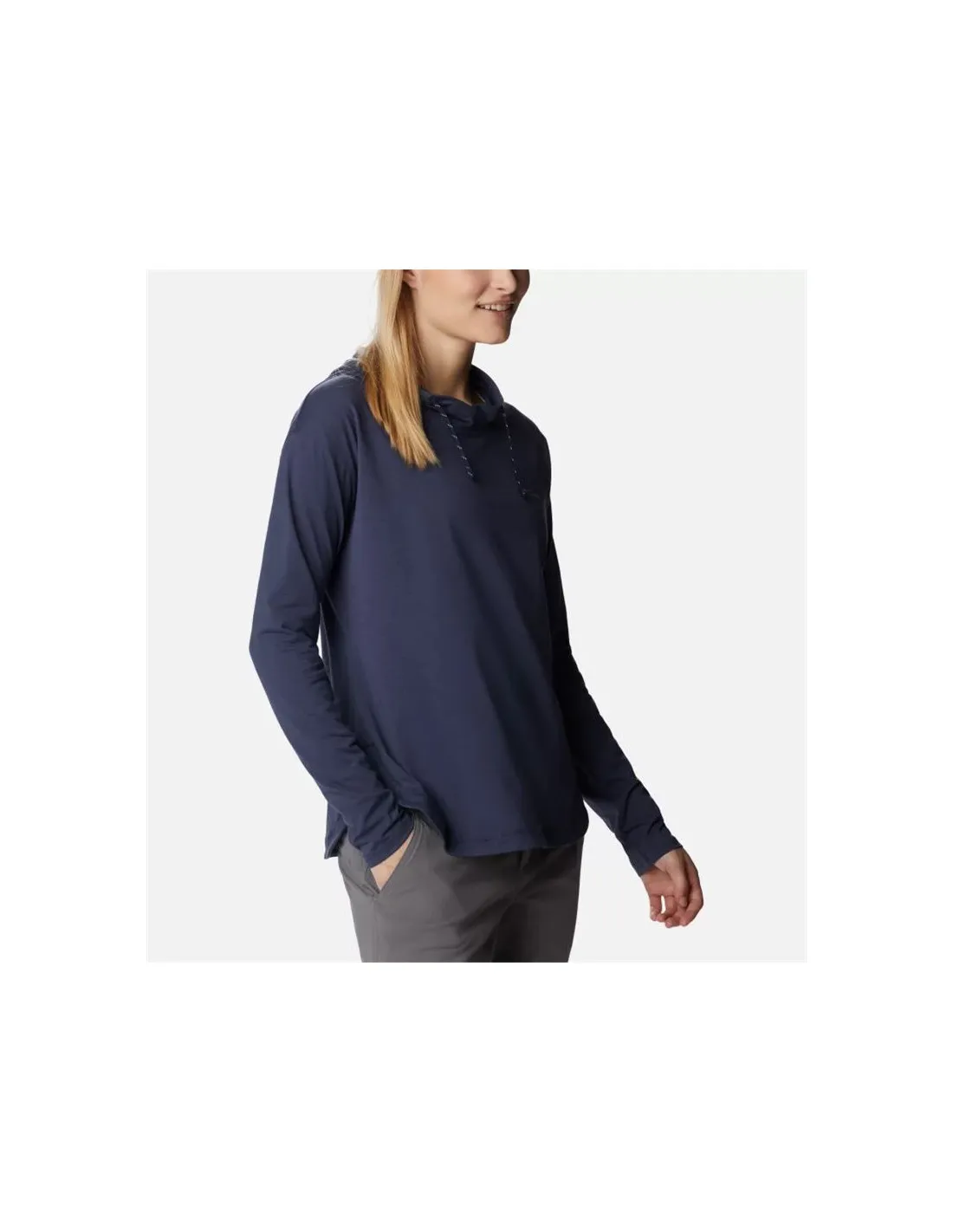 Sudadera de Trail Columbia Sun Trek™ Eu Hooded Azul Mujer