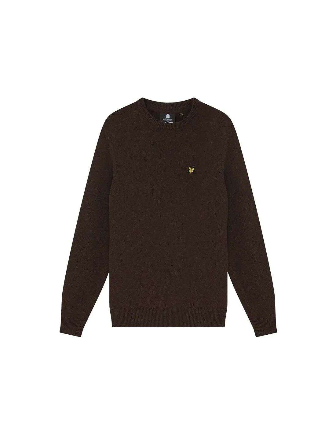 SUDADERA LYLE&SCOTT V1CREW LAMBSWOOL AZUL HOMBRE
