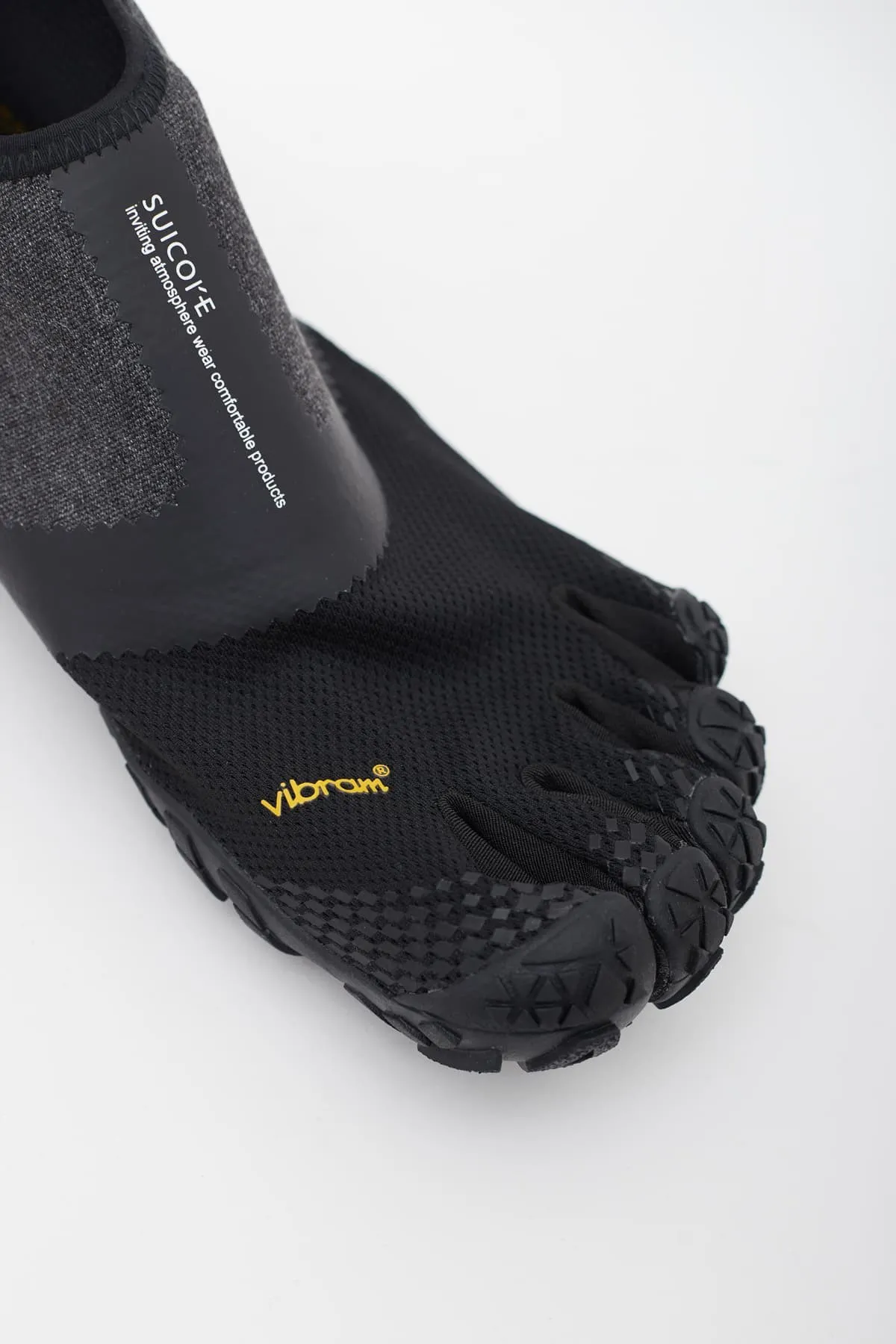 SUICOKE BLACK NINLO FIVE FINGERS SLIPPERS