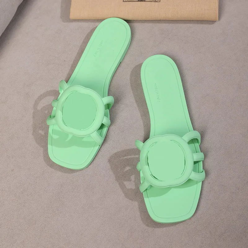 Summer Slippers Sandals Sandalias Diseñadoras de diseñadores de lujo de lujo Fashion Comfort Comfort Flat Flat Slide Slide Beach