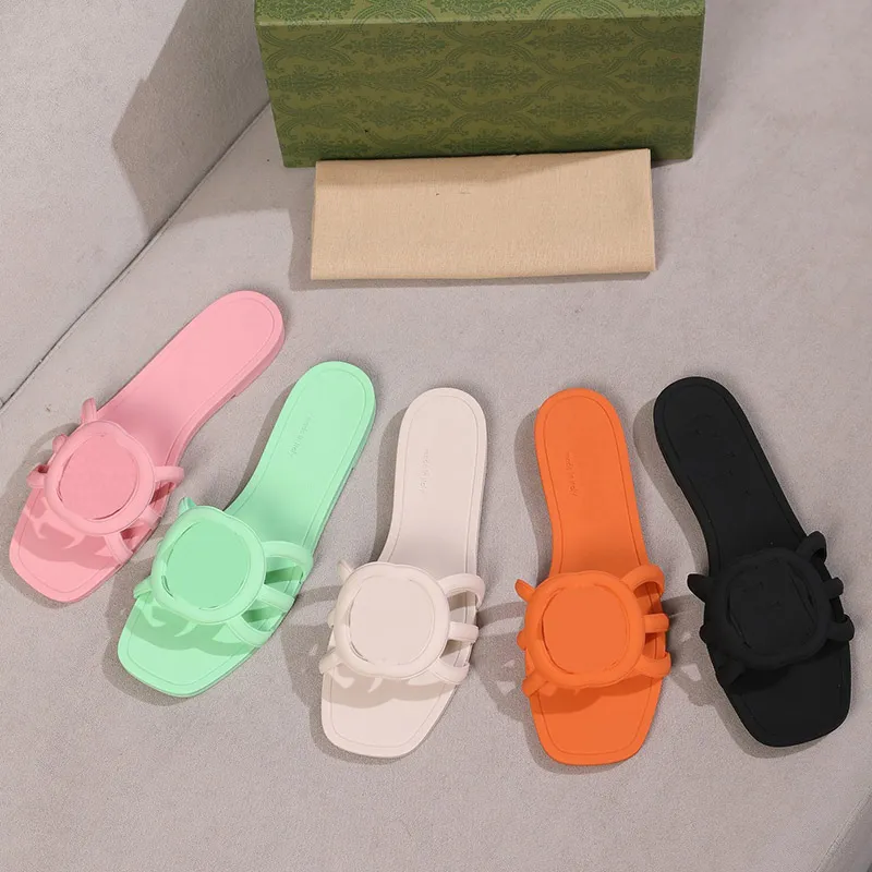 Summer Slippers Sandals Sandalias Diseñadoras de diseñadores de lujo de lujo Fashion Comfort Comfort Flat Flat Slide Slide Beach