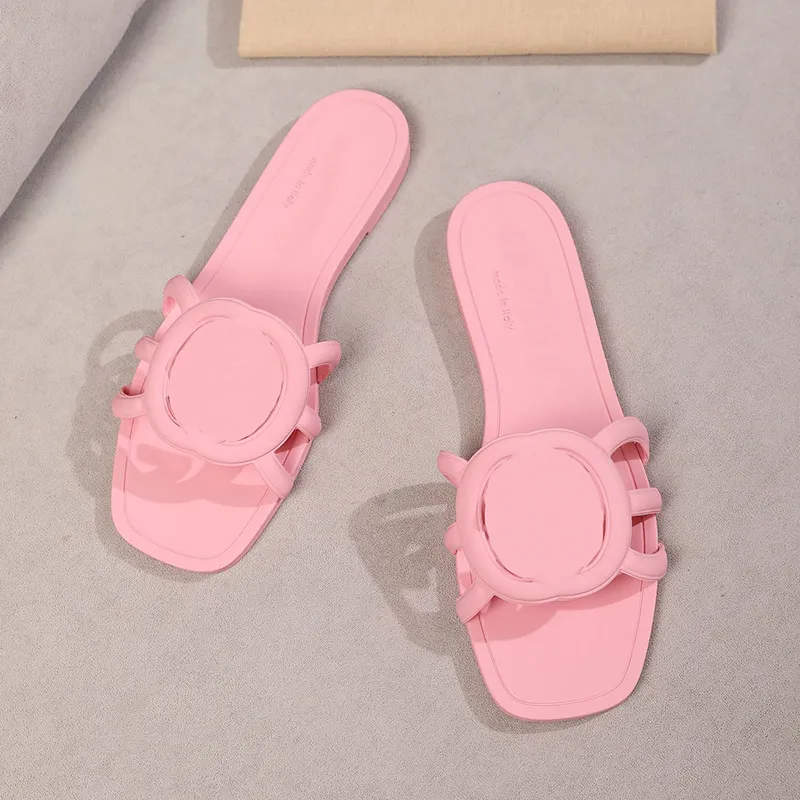 Summer Slippers Sandals Sandalias Diseñadoras de diseñadores de lujo de lujo Fashion Comfort Comfort Flat Flat Slide Slide Beach
