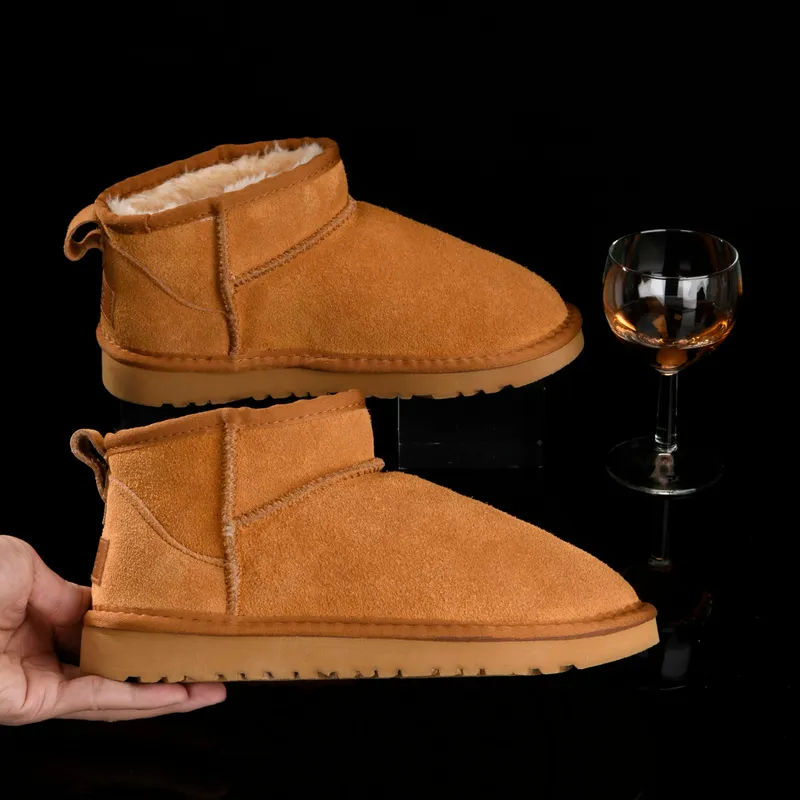 Tasman Slipper Woman Slippers Slip On Lady Boots Suede Chestnut Tasman Fur Slides Classic Mustard Seed Ultra Mini Luxury Tazz Sl