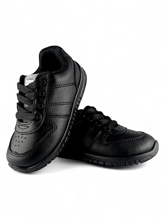 Tenis Colegiales Negros Kapintan Bubblegummers