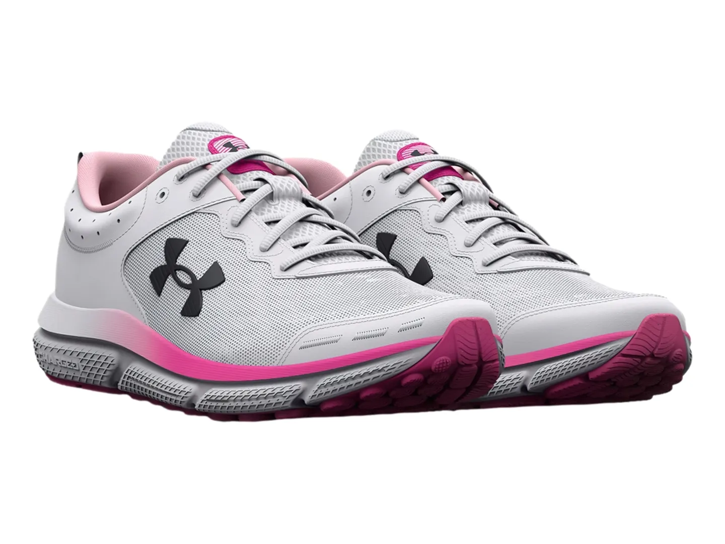 Tenis Under Armour Charged Assert Gris Para Mujer