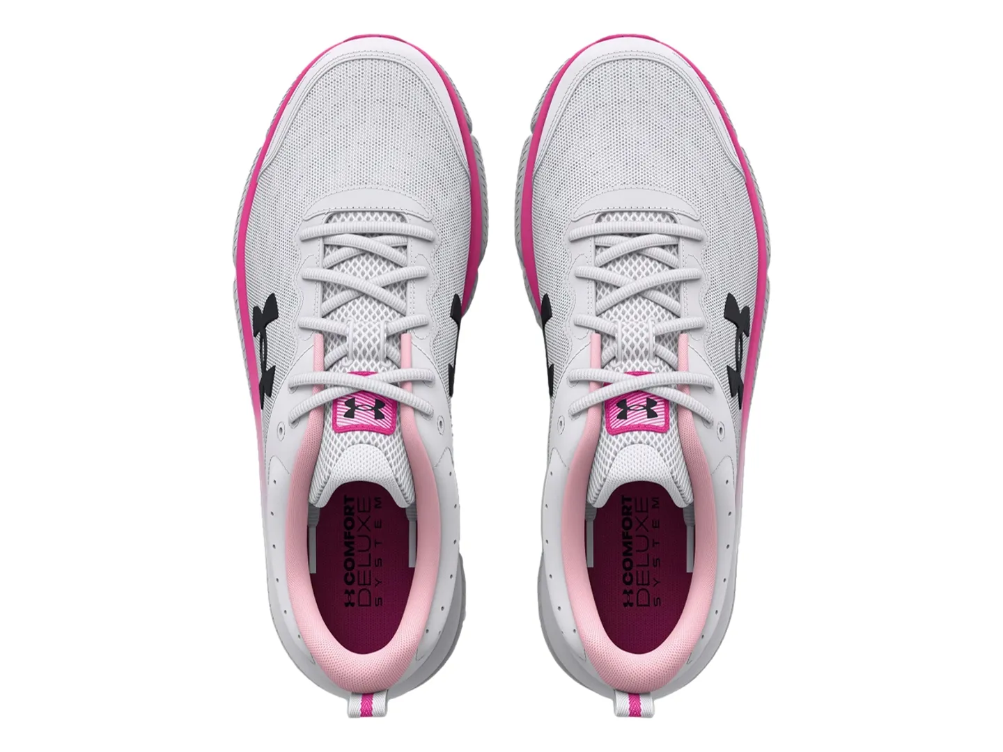 Tenis Under Armour Charged Assert Gris Para Mujer
