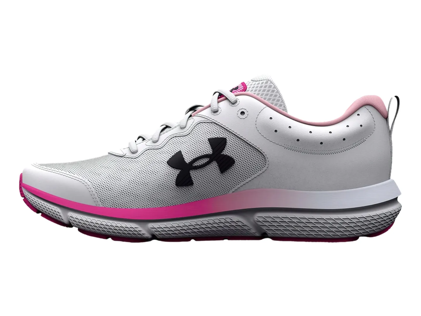 Tenis Under Armour Charged Assert Gris Para Mujer