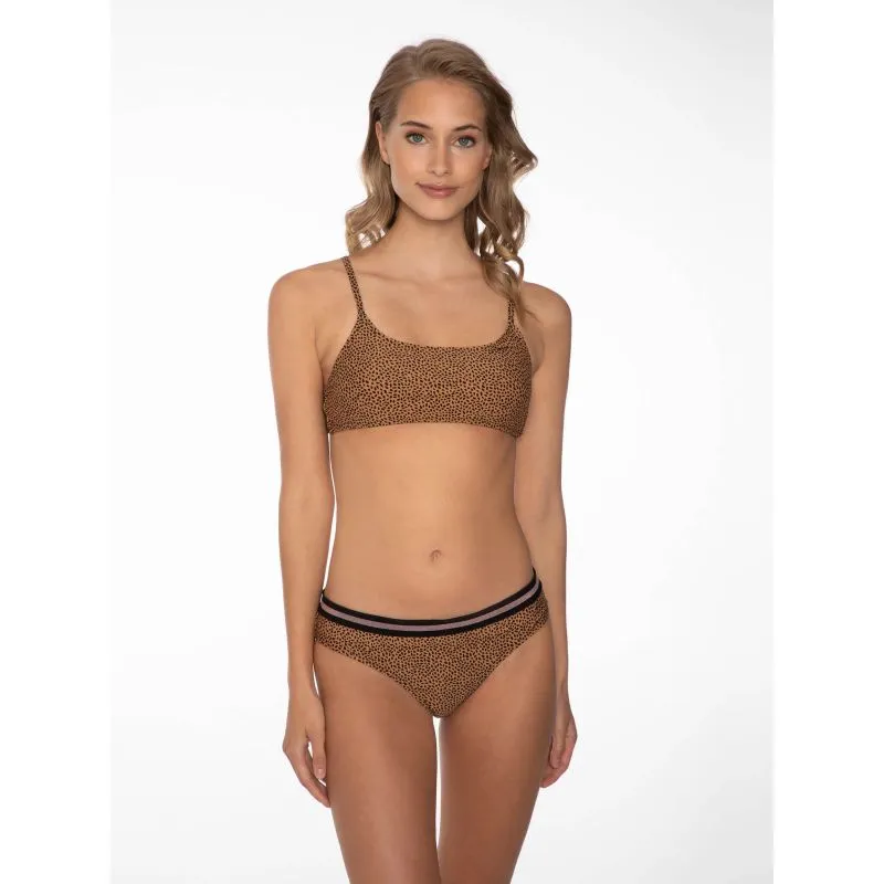 Top de bikini Eliza 21 (True Black) para mujer