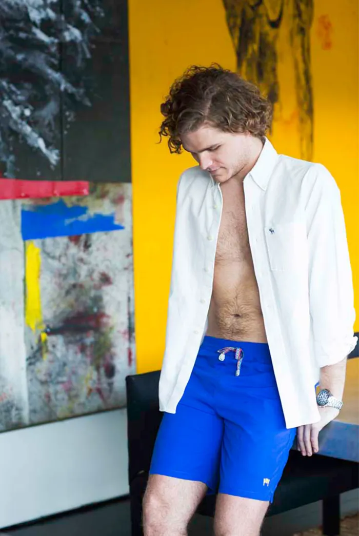 Traje de baño Chico/Hombre Largo