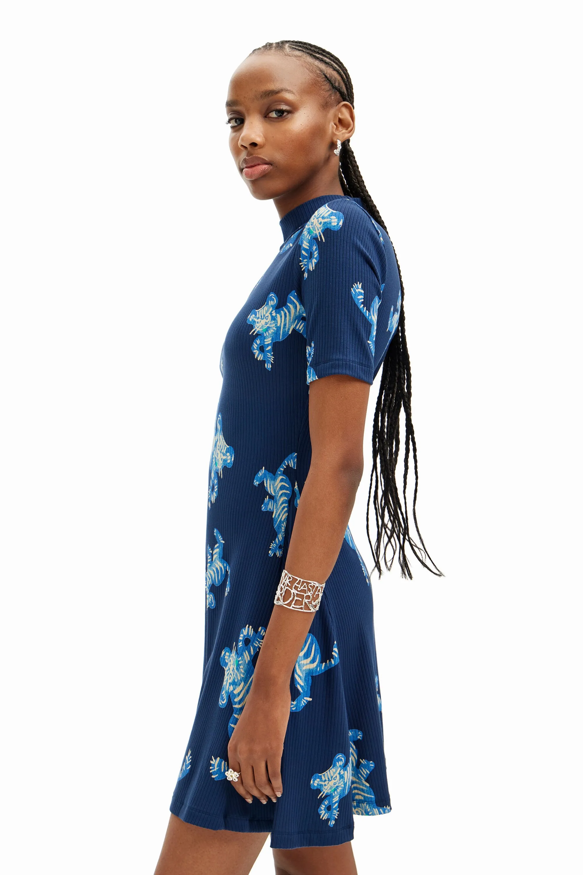 Vestit curt tigres M. Christian Lacroix