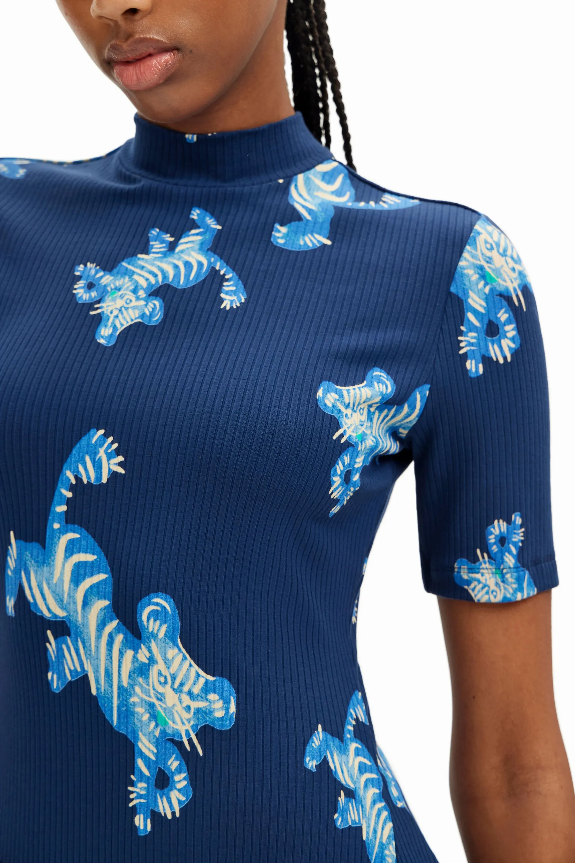 Vestit curt tigres M. Christian Lacroix