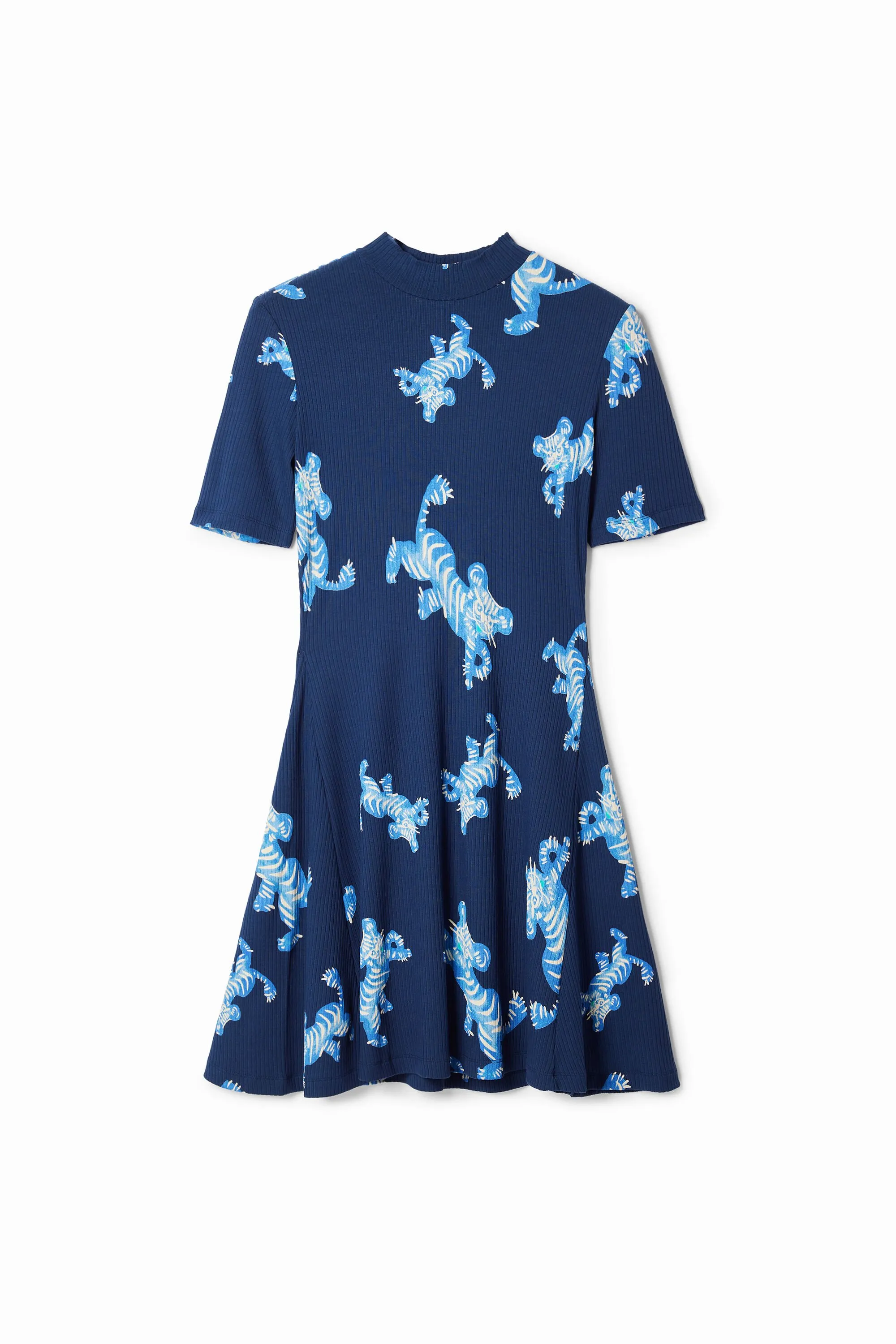Vestit curt tigres M. Christian Lacroix
