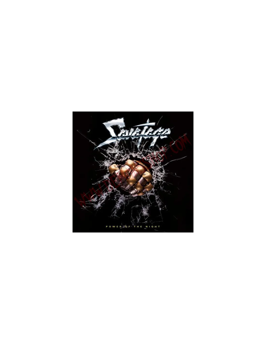 VINILO LP SAVATAGE  POWER OF THE NIGHT