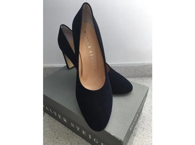 Walter Steiger Tacones Azul marino 