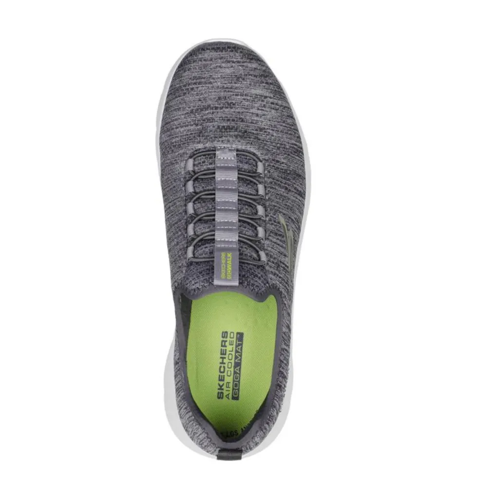ZAPATILLA SKECHERS HOMBRE GO WALK FLEXI ULTRA  216484 GRIS + MEDIAS