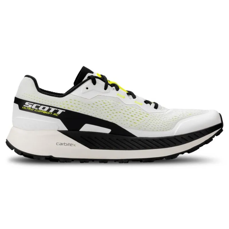 Zapatilla Ultra Trail Scott ultra Carbon RC (blanco/negro)