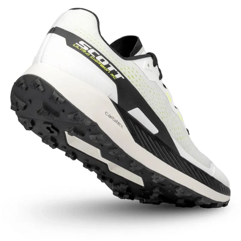 Zapatilla Ultra Trail Scott ultra Carbon RC (blanco/negro)
