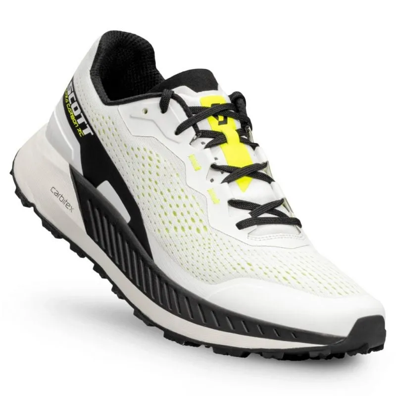 Zapatilla Ultra Trail Scott ultra Carbon RC (blanco/negro)